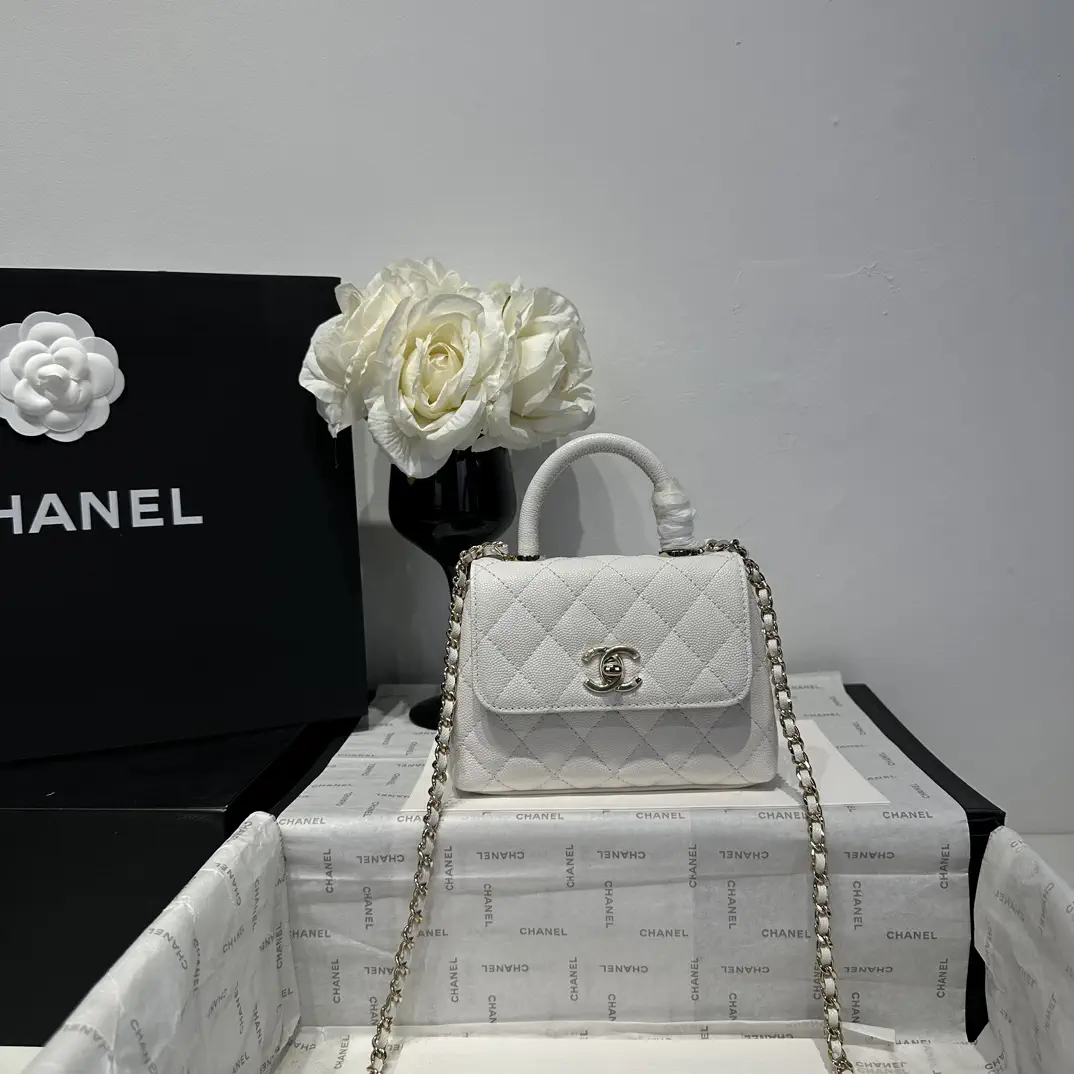 Chanel Quilted Nano Top Handle Bag image 1