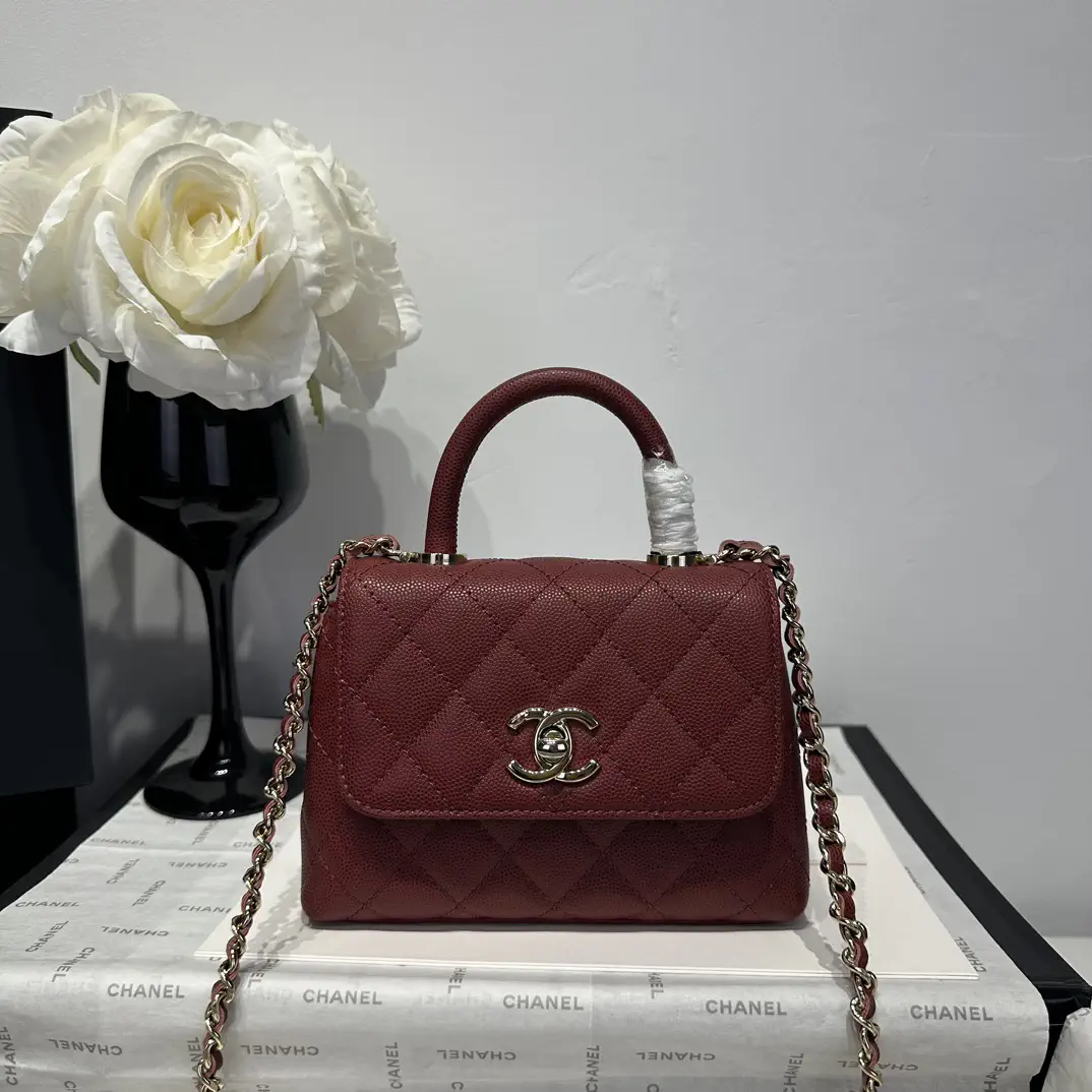 Chanel Quilted Nano Top Handle Bag image 1