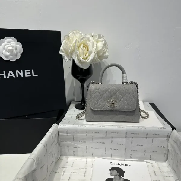 Chanel Quilted Nano Top Handle Bag image 1