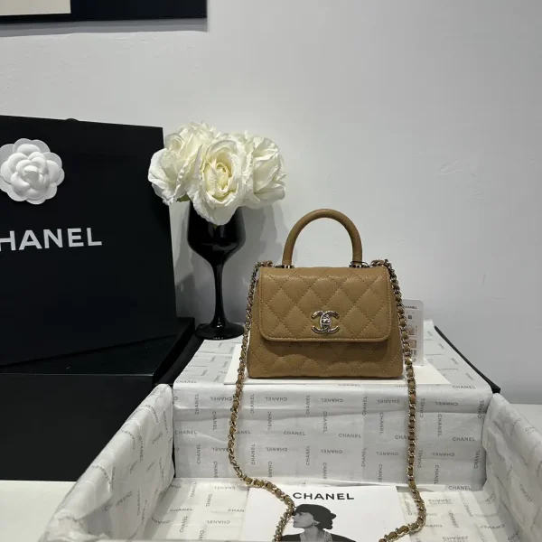 Chanel Quilted Nano Top Handle Bag image 1