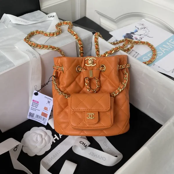 Chanel Quilted Leather Backpack image 1