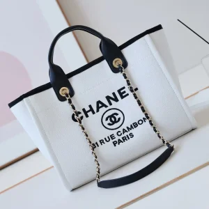 Chanel Canvas Tote Bag image 1