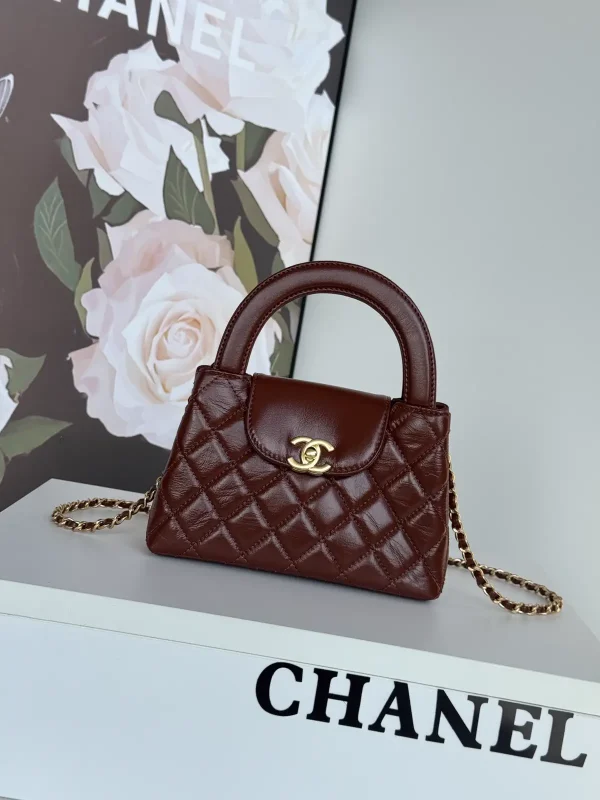 Chanel Quilted Top Handle Bag image 1